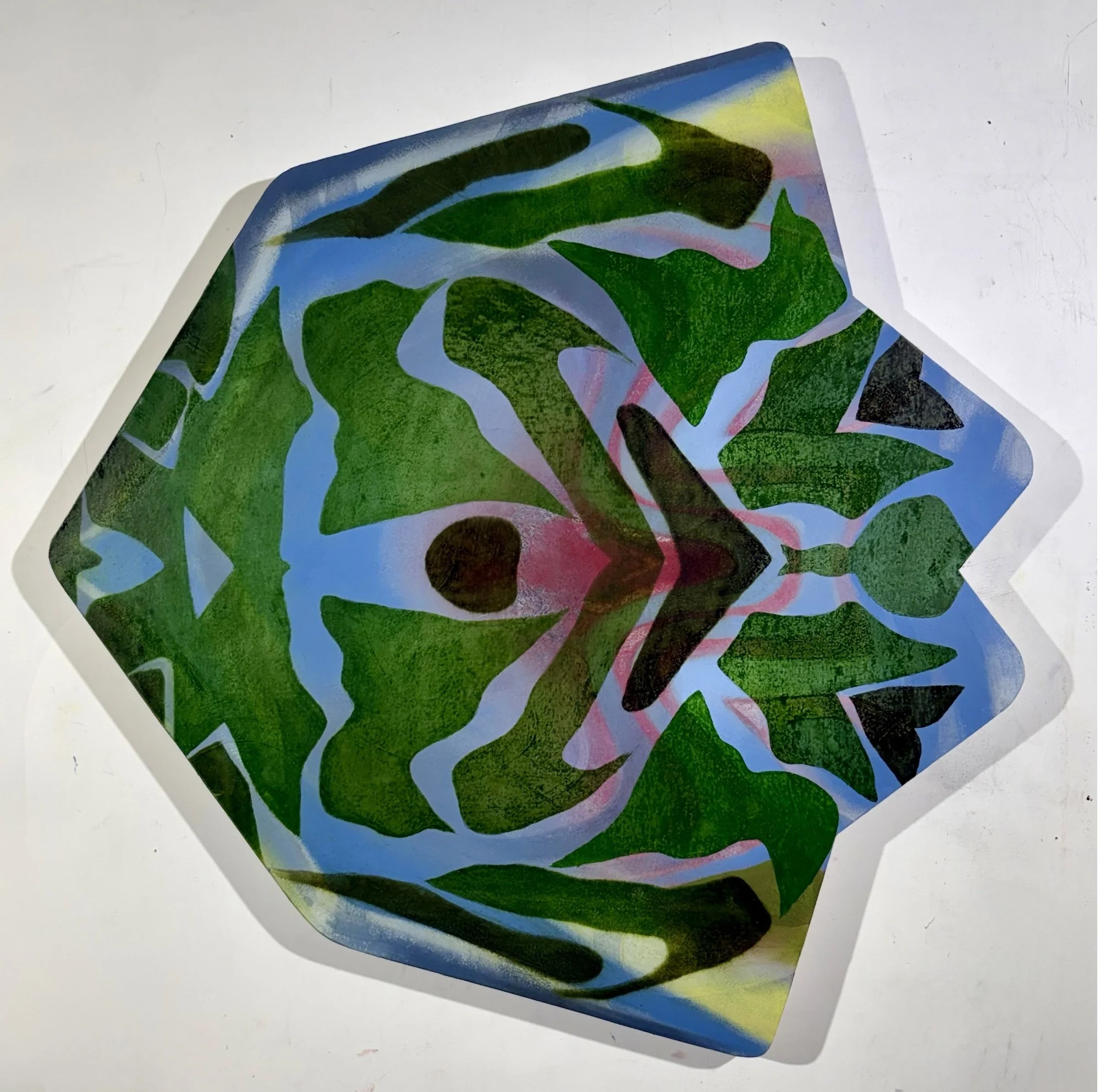 Pamunkey 8 (2026) Oil on paper 24 x 22 in.