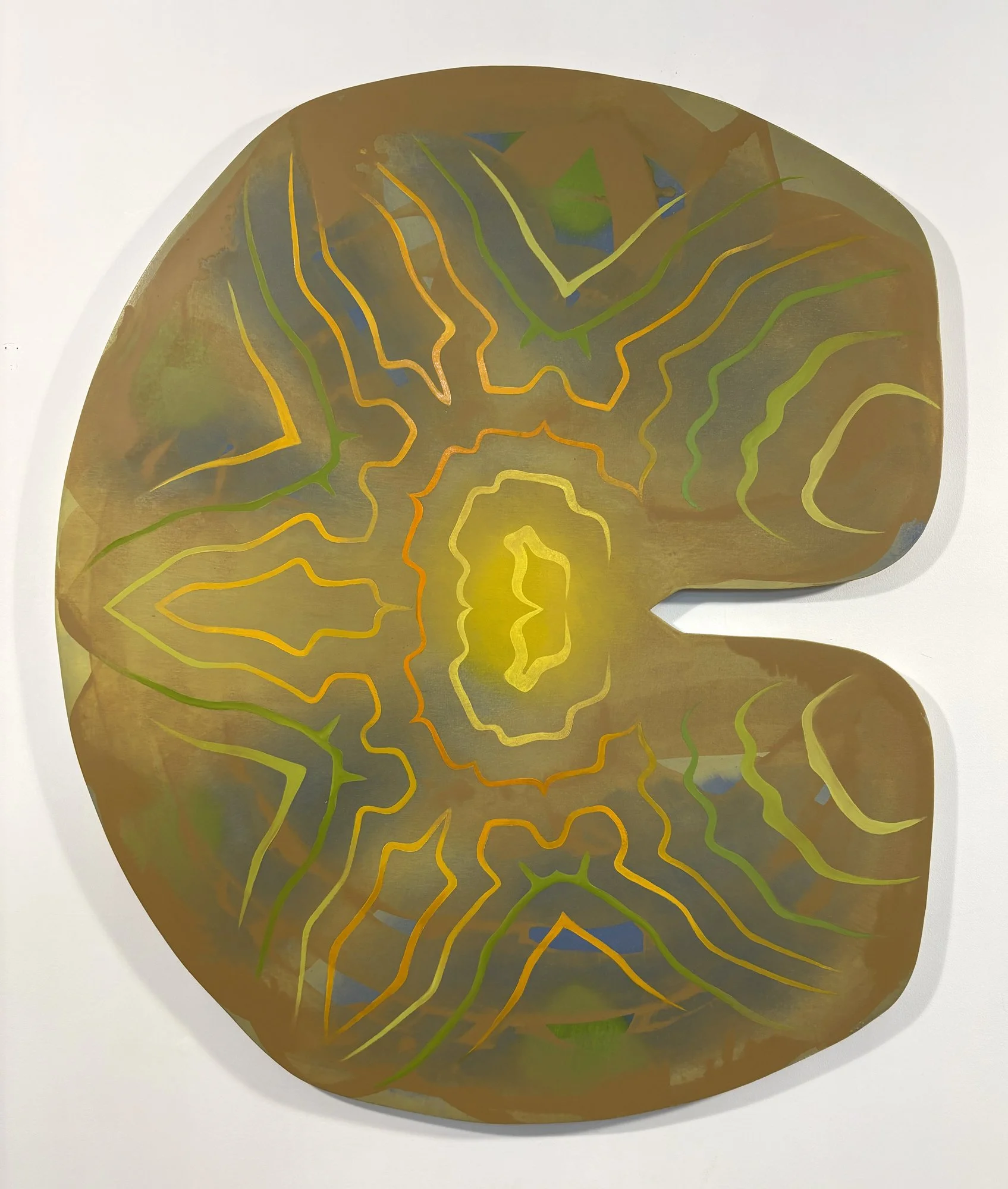 Rappahannock 18 (2025) Oil and wax on muslin 47 x 38 1/2 in.