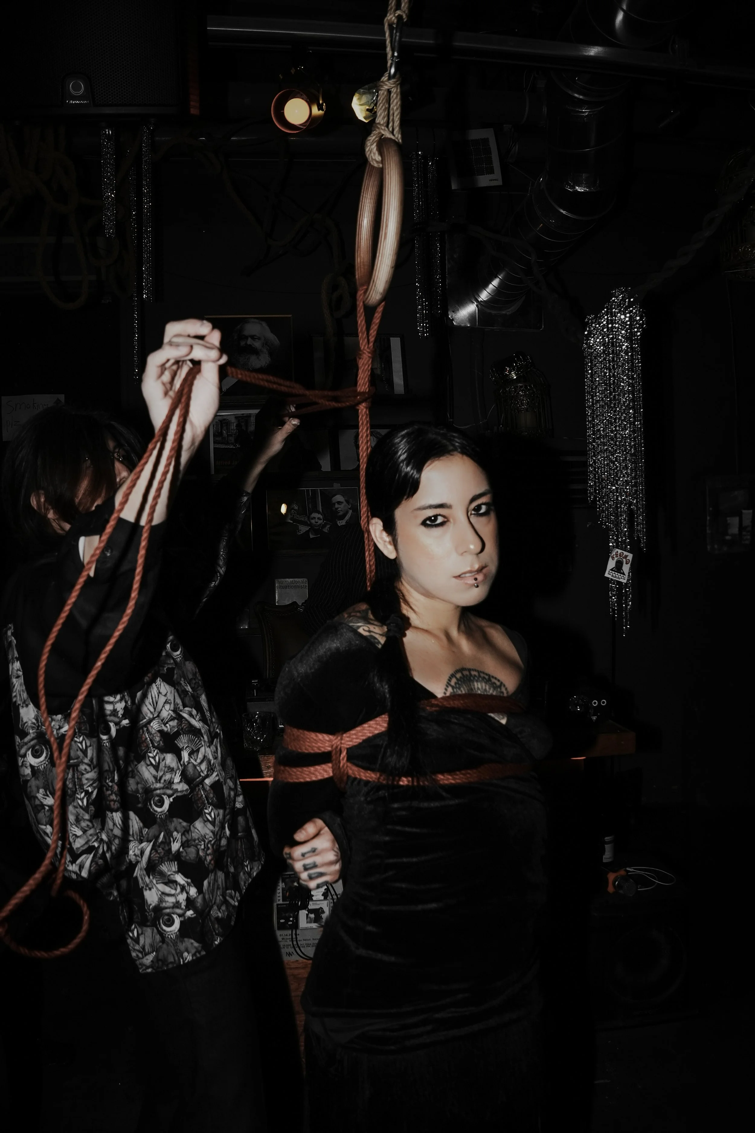 Debut performance with rope artist Jaykay. Chunhee – Seoul, South Korea (2025).