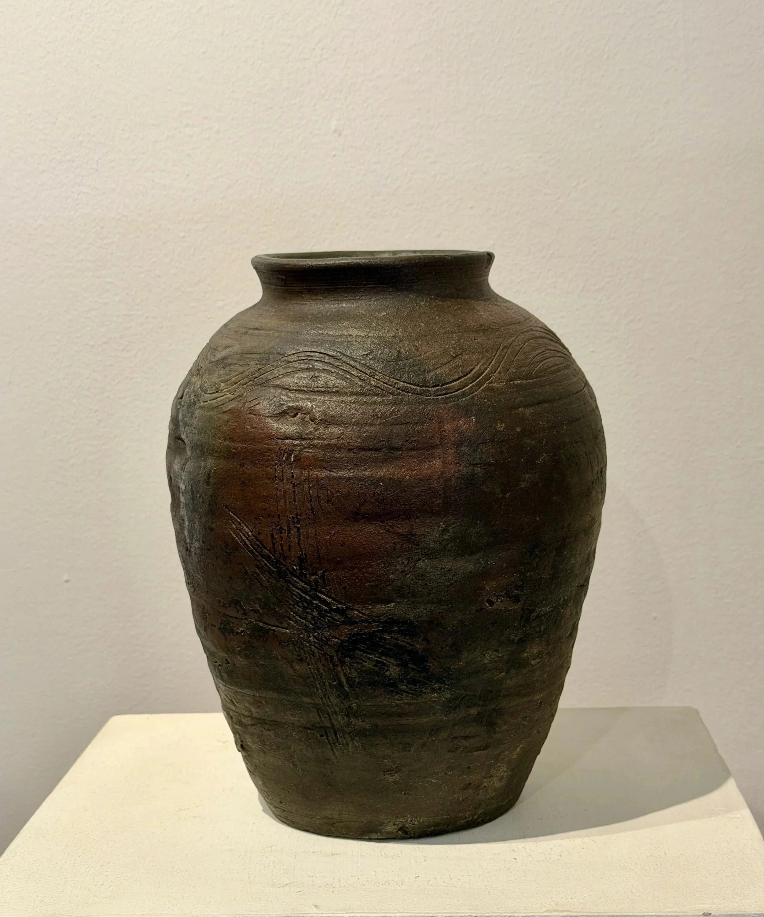 Bizen tea jar