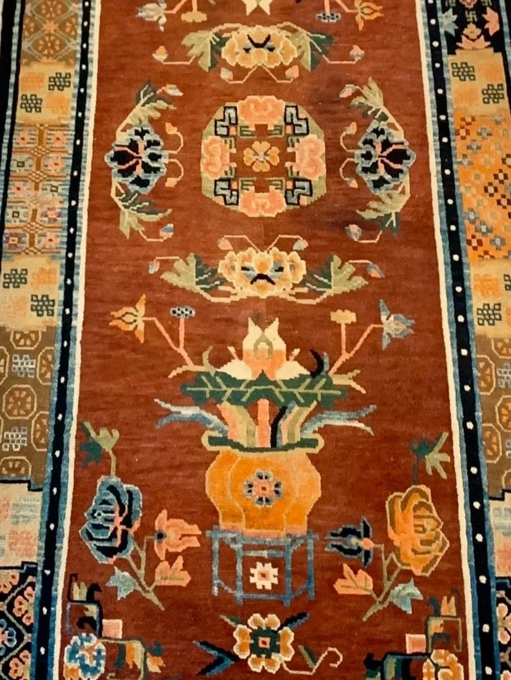 Pair of Tibetan carpets 