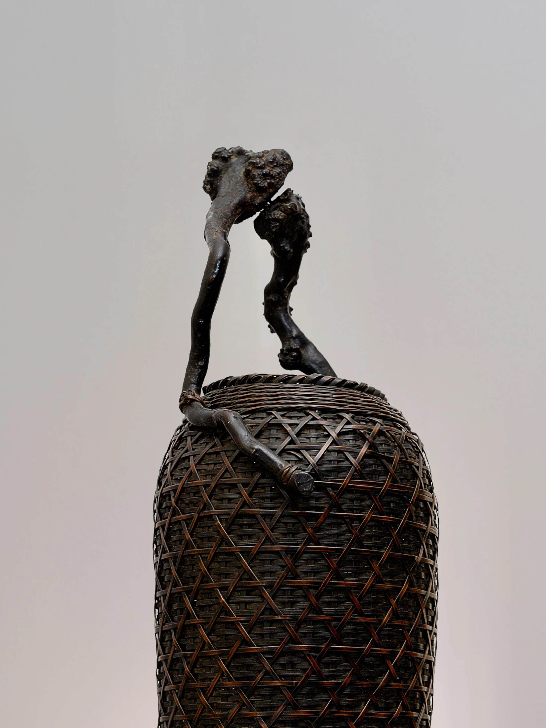 Ikebana flower basket