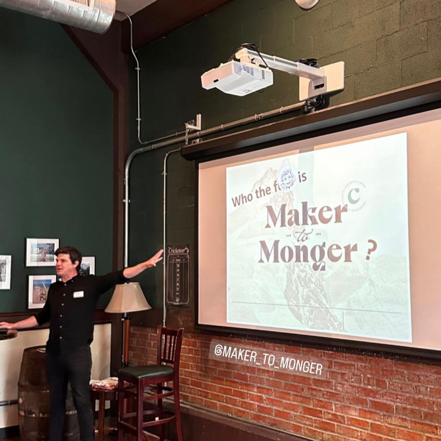 We had a blast presenting at #counterculturelive yesterday down in Houston!  Thanks to all the shops and mongers who came out to talk curdy with us.  We&rsquo;ll be attending a few other @counterculturecheese events this year if you weren&rsquo;t abl