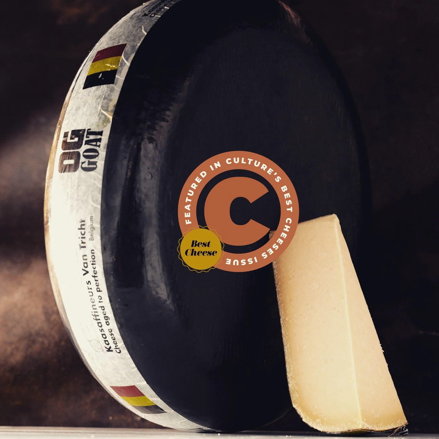 Honored to have our very own OG Goat made by listed in @culturecheese Best Cheeses issue. 

Made in Belgium, OG Goat is brought you by an incredible partnership between Johan Deweer at @kaasboerderij_groendal and Frederic Van Tricht at @kaasaffineurs