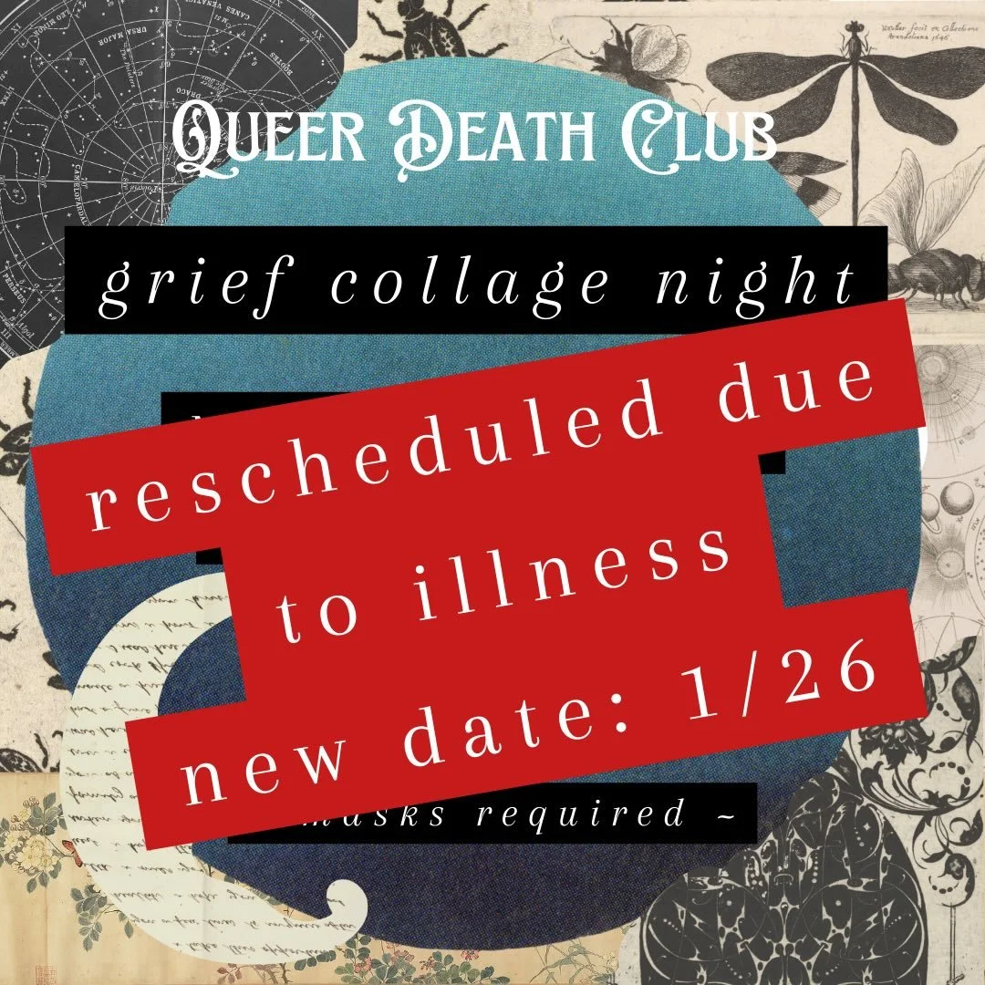 sorry for the last minute change &mdash; see y&rsquo;all in January🖤