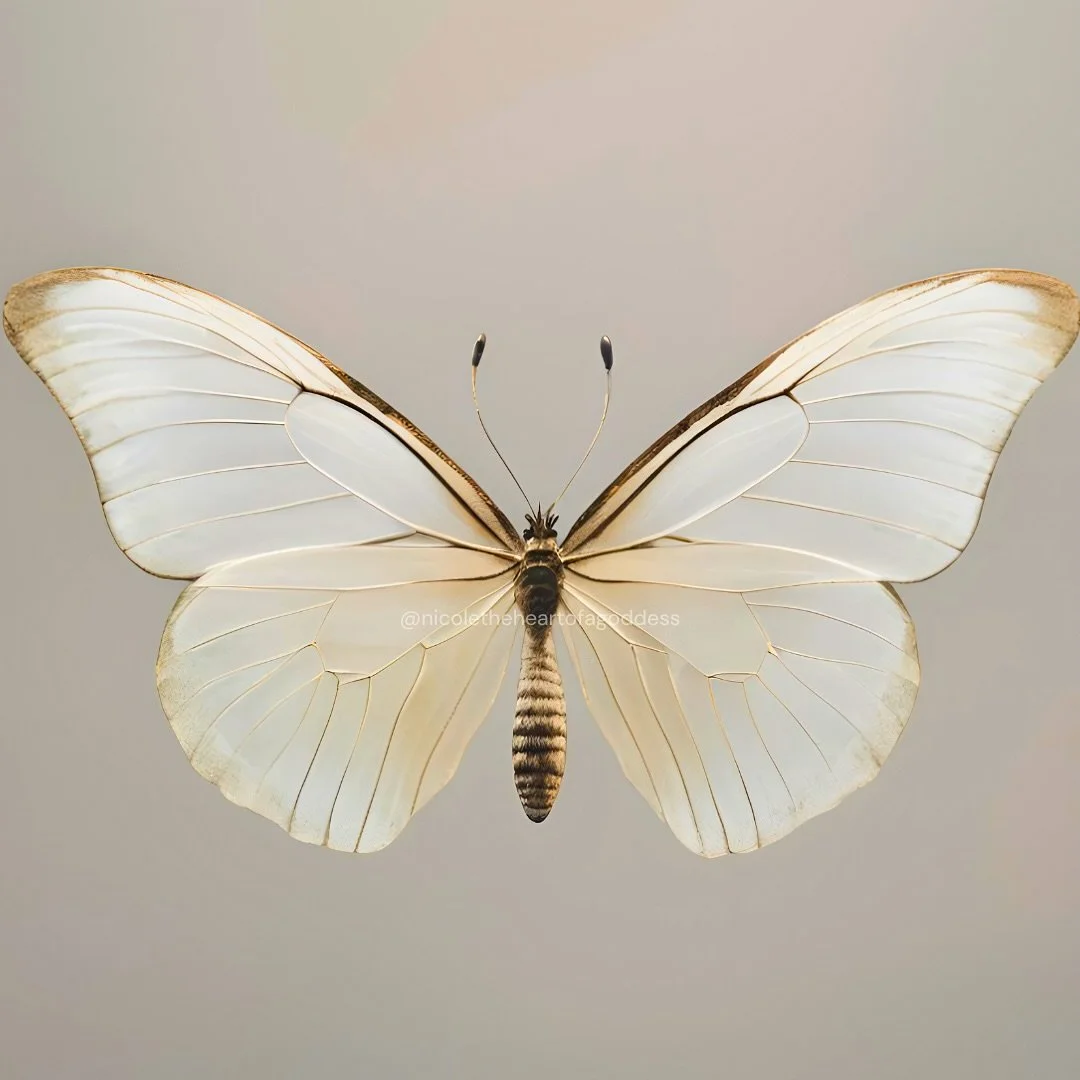 The butterfly is a powerful symbol of transformation. It goes through many stages before it becomes the beautiful creature it is. Honor your process, and allow your beauty to be seen by all. Wear more colors to help announce the arrival of your exqui