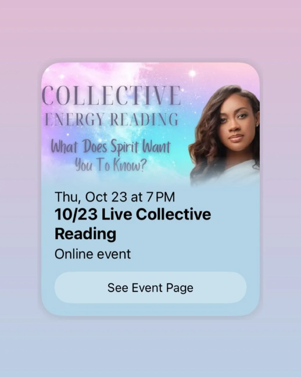 Join Psychic Medium Nicole live on Facebook Thursday, 10/23 at 7:00 PM CST for channeled messages from Spirit. Go to Facebook to access event. Link in bio.
#PsychicMediumNicole
#CollectiveEnergyReading
#ChanneledMessages
#MessagesFromSpirit
#DivineG
