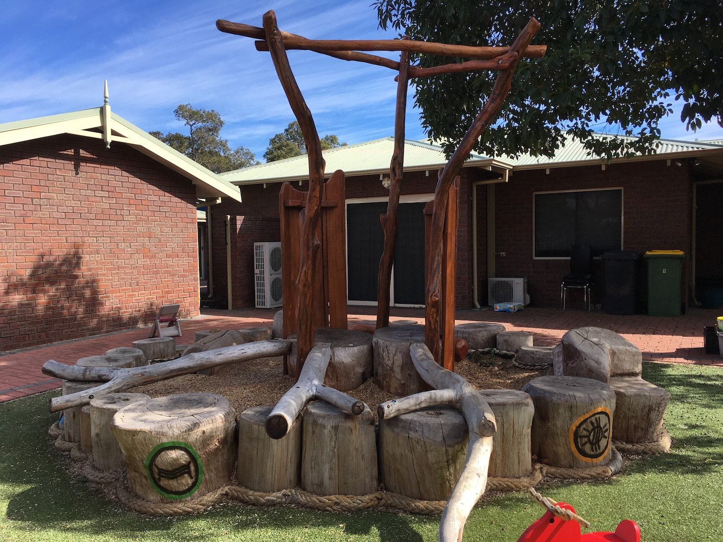 Starick House Women's Refuge Yarning CIrcle Nature Based Play
