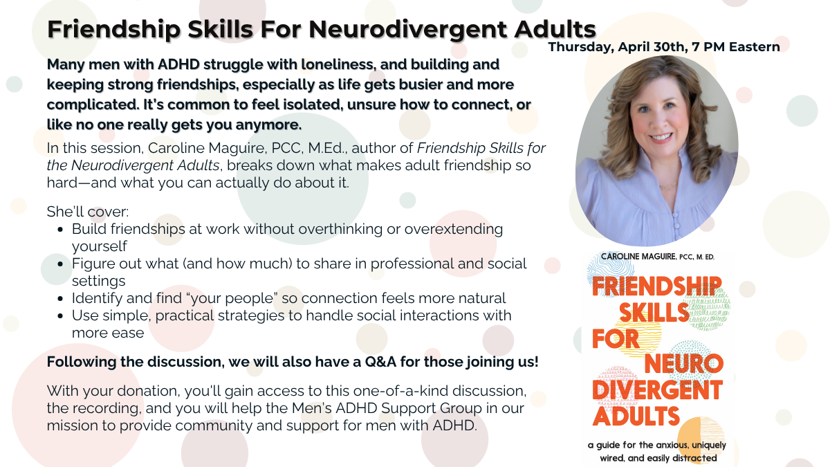 Friendship Skills For Neurodivergent Adults