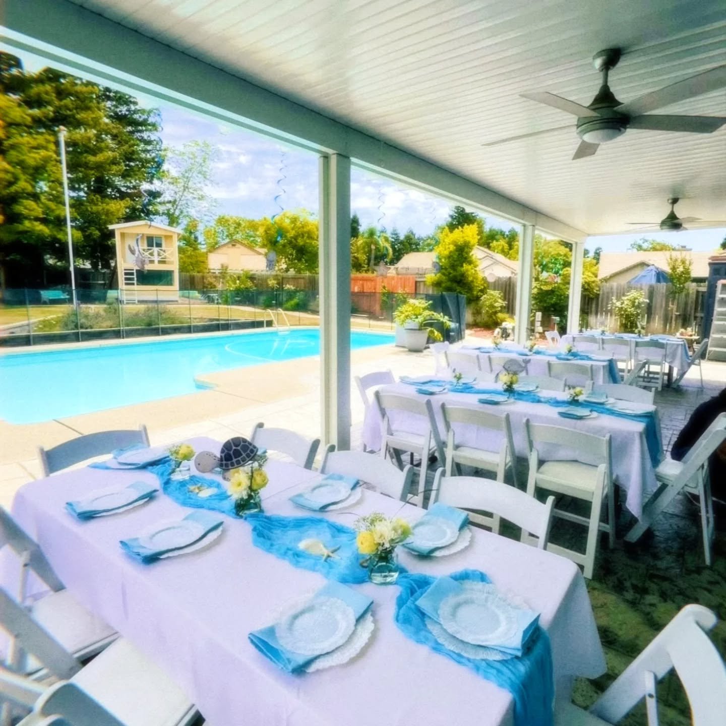 White chairs for any occasion
