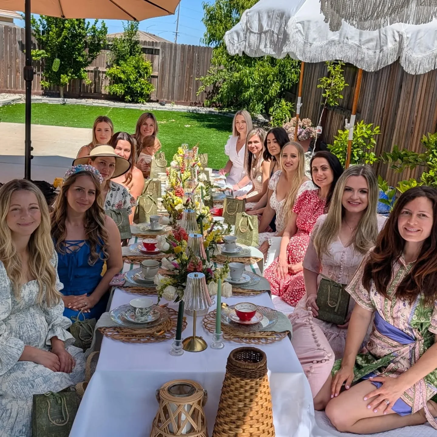 Such a sweet time with all the  beautiful ladies, enjoying brunch, tea and sharing wisdom amongst each other