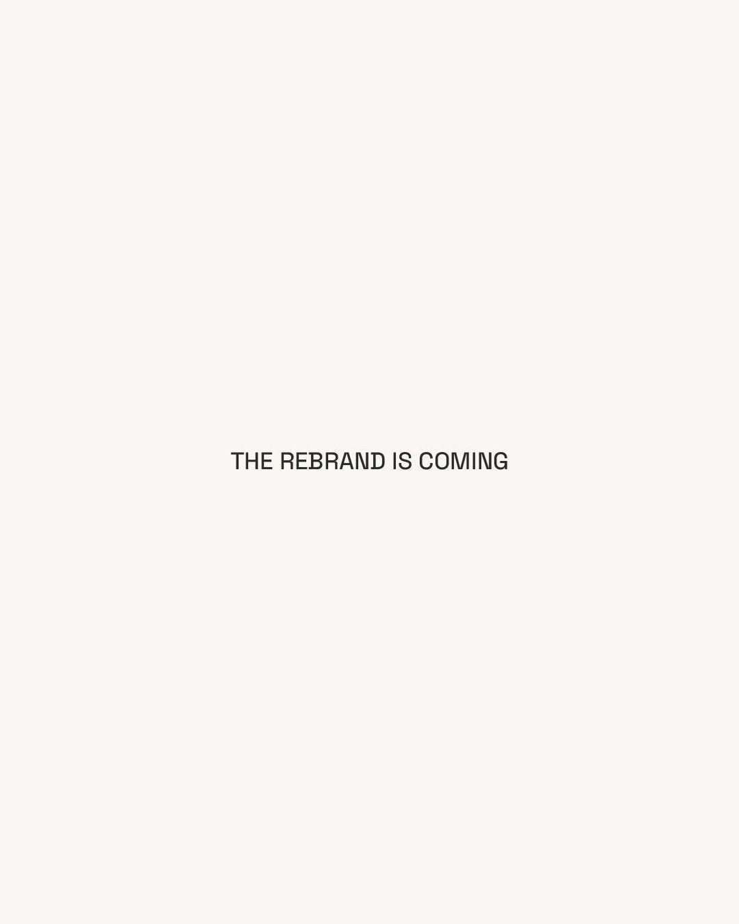 [01]⁣
THE REBRAND IS COMING.⁣
⁣
A Saturn return, road trip epiphanies and a desire that only burns brighter. This was inevitable. A new me, a period of change of burning it down and starting new. It's long overdue, extremely daunting and oh so necess