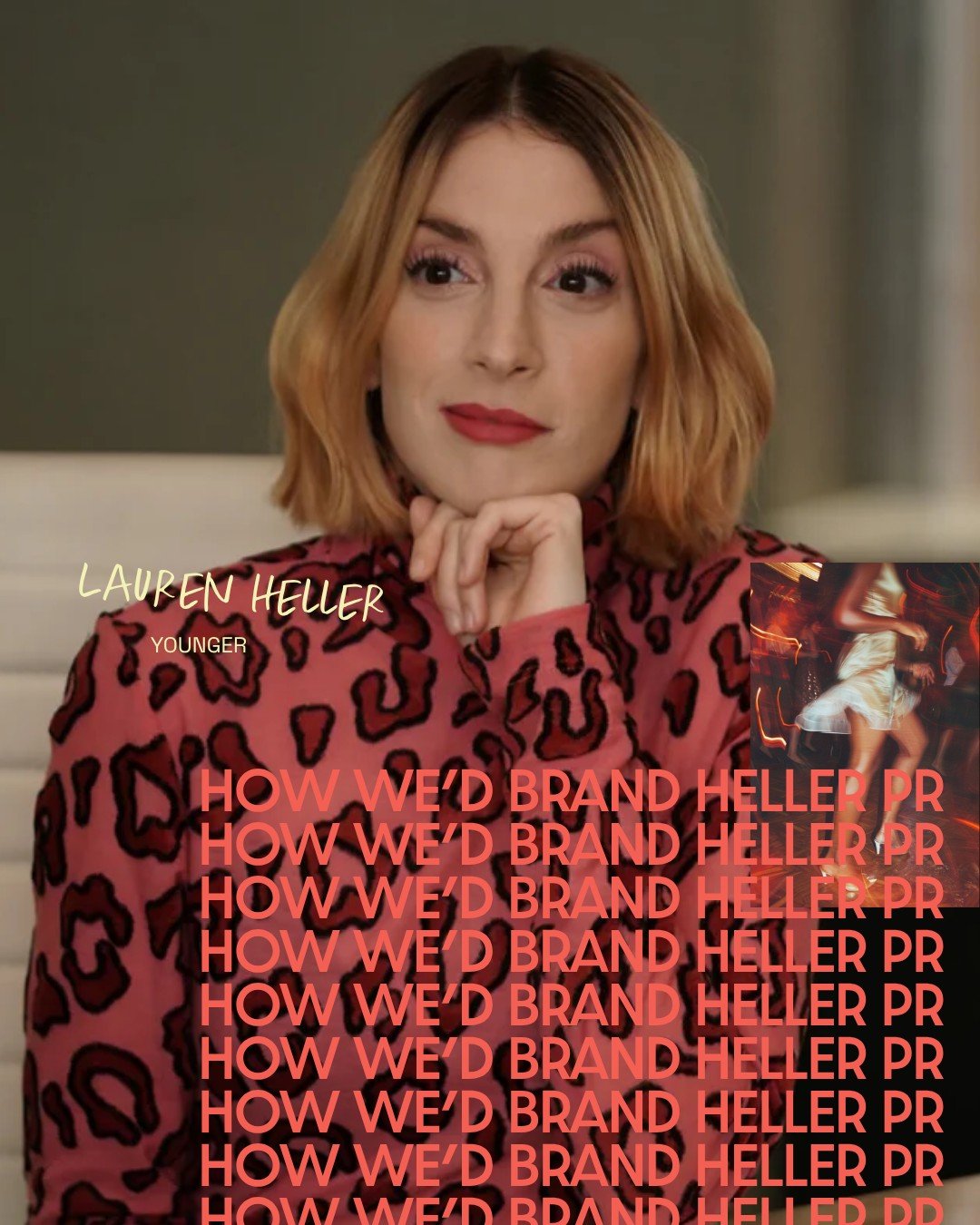 HELLER: MAKE A SCENE⁣
⁣
Most PR agencies want to "manage" your image. Lauren Heller wants to set it on fire and see who&rsquo;s brave enough to watch it burn 🔥⁣
⁣
HELLER PR is the "anti-PR" agency for the bored billionaire and th