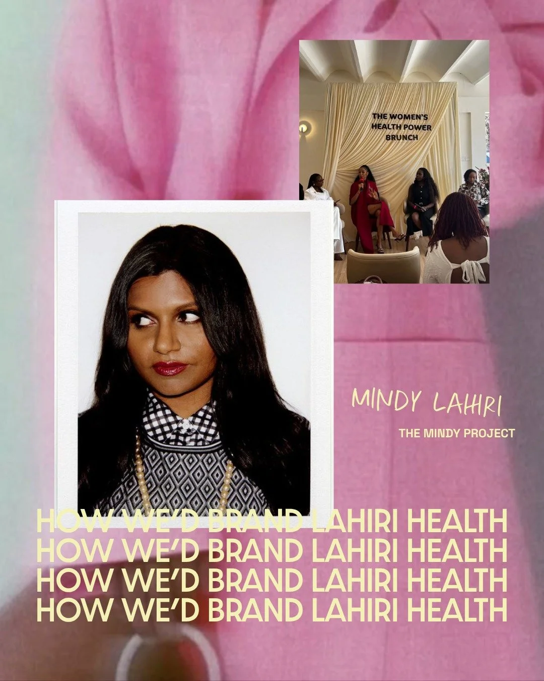Everyone wants a 💅 🩺 💋 💃🏻 doctor.⁣
⁣
Welcome to LAHIRI HEALTH. ⁣
⁣
It's official. Hospital teal and awkward waiting rooms are out. Fun, feminine and fabulous doctors are in!⁣
⁣
Because why shouldn&rsquo;t your OB/GYN be as obsessed as you about 