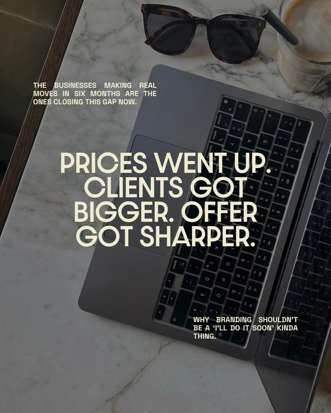 Nobody plans to keep an outdated brand.

It's always a "one day" kind of thing. It happens gradually. The business moves faster than the website does, until the gap between the two is bigger than it should be.

For our clients, the tell is 