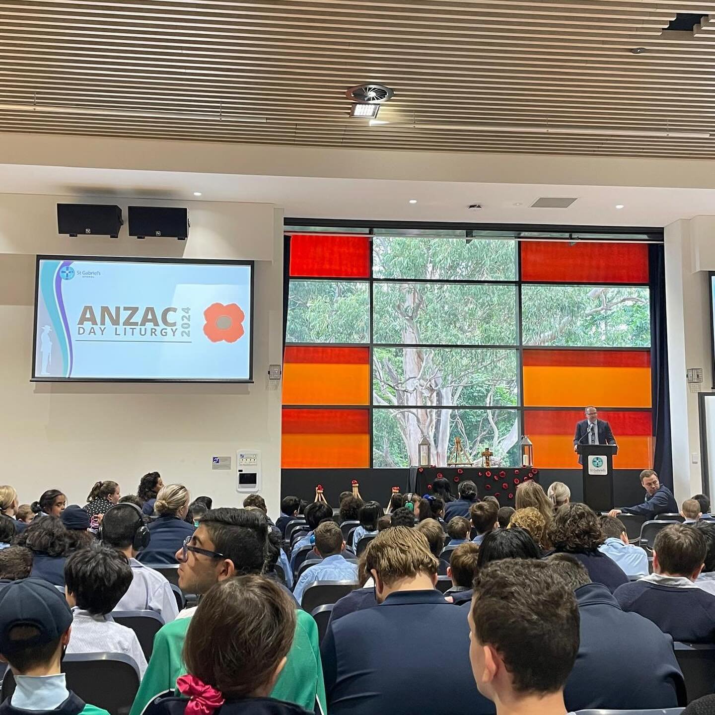 After a couple of days settling back into Term 2, today we celebrated our ANZAC Liturgy. Students paid their respects to those who have fought for our country and prayed for the peaceful end to conflict around the world. Thank you to our Year 11 and 
