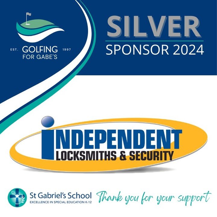 Golfing for Gabe's is raising money for upgrades to outdoor learning spaces and our sponsors make our target so much more achievable! A shout out to another long-time sponsor of this day - Independent Locksmiths &amp; Security - located in Parramatta
