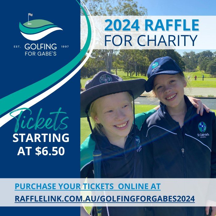 Your last chance to get tickets to our Golfing for Gabe's raffle. It closes and is drawn tomorrow afternoon! You could win a heap of great prizes including a Playstation 5!
https://rafflelink.com.au/golfingforgabes2024