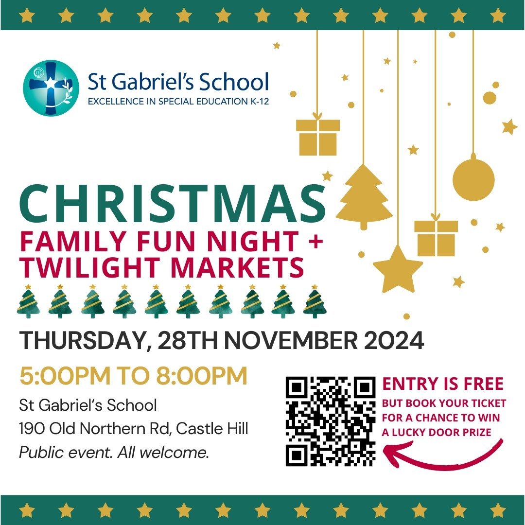 Have you booked your free tickets for our Christmas Fun Night and Markets yet? It's open to the public and we'd love to see you there! There will be shopping, food, entertainment, games for the kids and a visit from santa.

https://www.trybooking.com