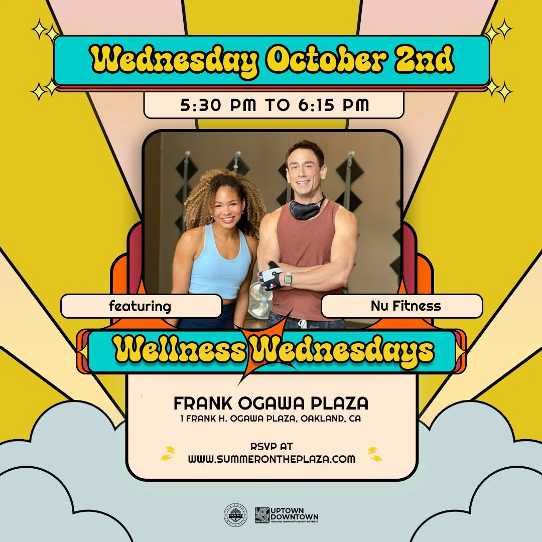Free Fitness Community Event in Oakland 10/2/24: Sweat &amp; Connect! 🧩✨