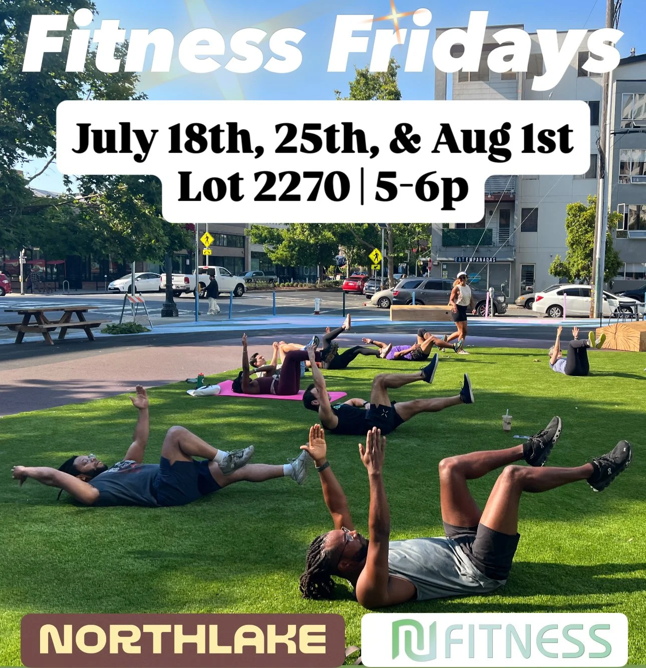 Fitness Fridays: Community Event with Northlake Oakland &amp; Drink Thicc