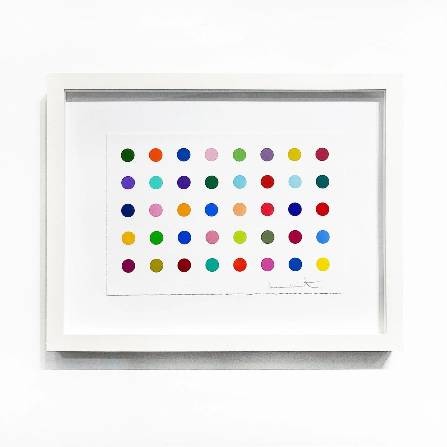 It's time to add one of the most well-known series by top contemporary artist @damienhirst to your collection 👏 inquire on new Hirst Spots in our DMs!

The iconic Spot works are formulaic - no two colors are alike, the dots are perfectly circular, e