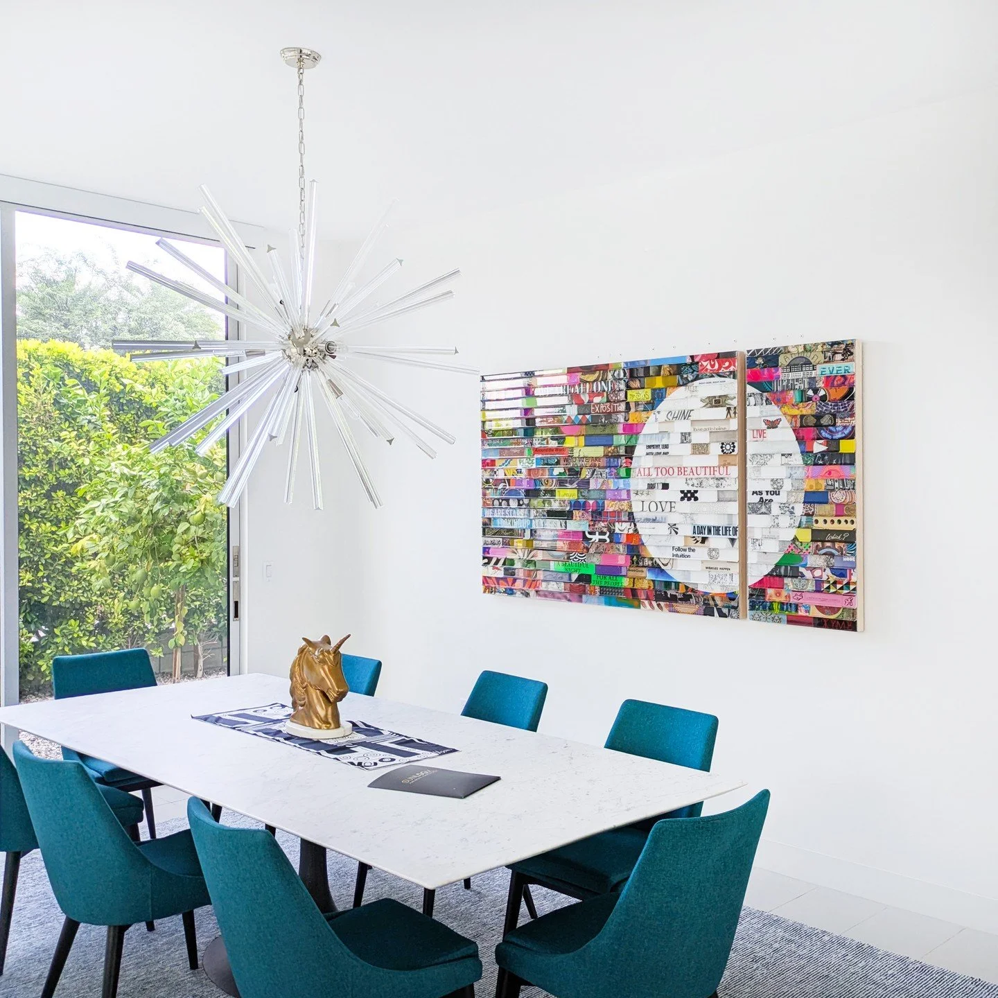 Hosting season loading .. with the holidays just around the corner, find the perfect art piece to elevate your space and wow your guests ☺️✨

Featuring recent client install with @jamesverbicky, scroll for available works by the artist.

Link in bio 