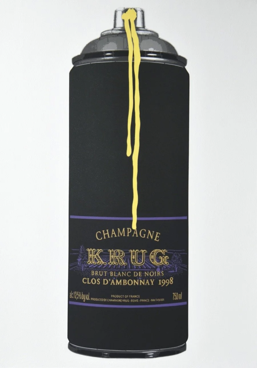Krug Clos D’Ambonnay (Yellow Drip)