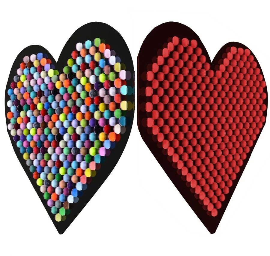 Heart (Multi/Red)