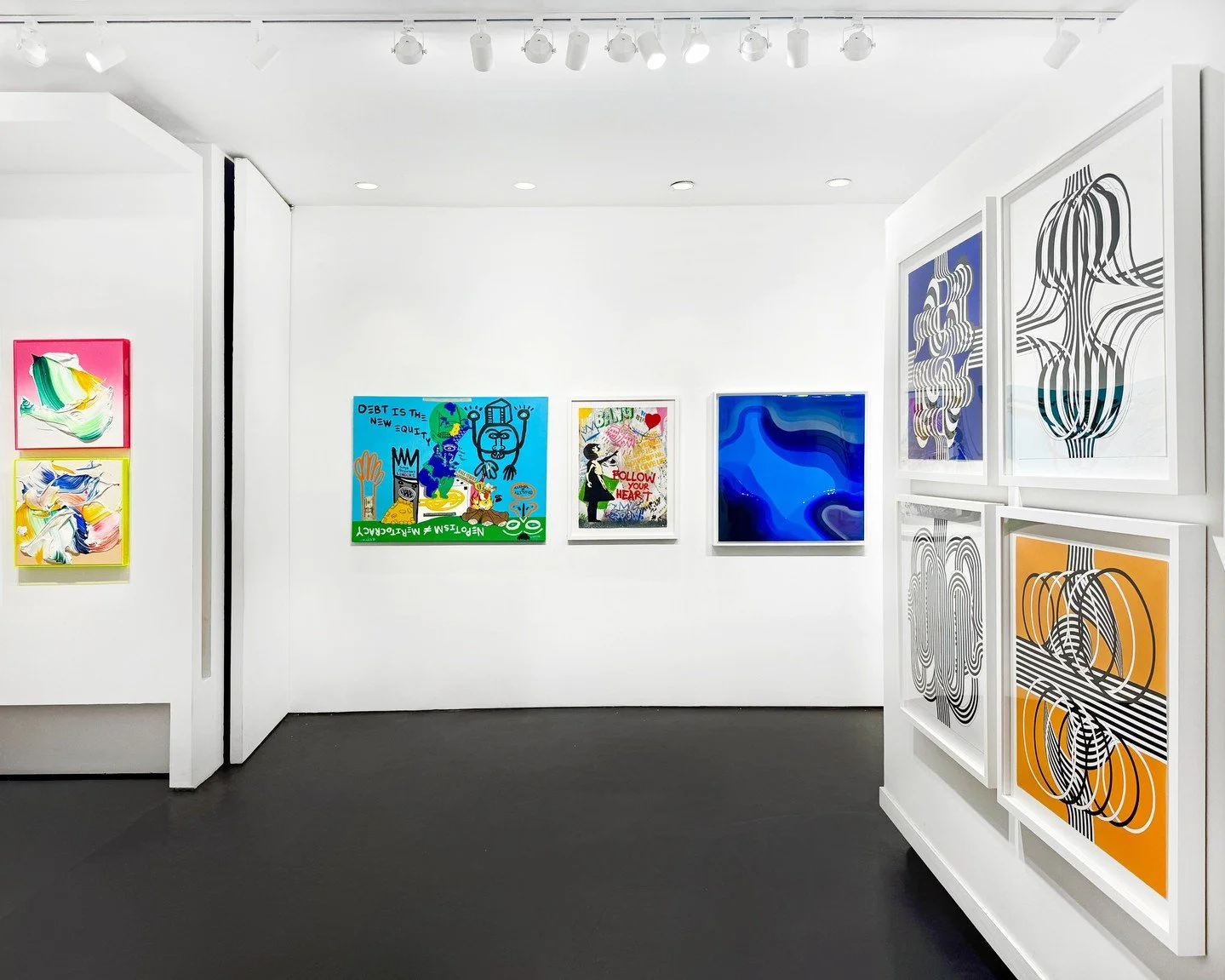 A look into our newest curation in SoHo, where styles collide and connect. From @halimflowers to @mrbrainwash or @julio_le_parc_official.. take your pick!

Stop by the gallery this weekend for more contemporary pieces and DM us for inquiries.
.
.
.
#