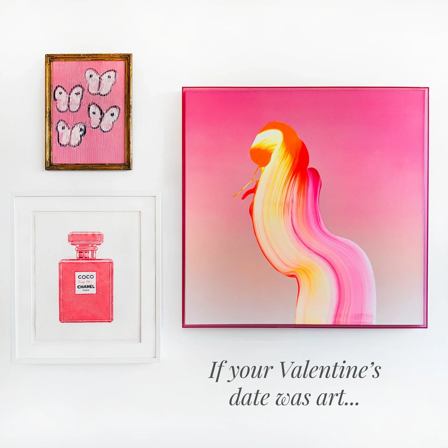 If our collection had dating profiles 💅 from Damien Hirst to Hunt Slonem, pick your type! Enjoy our Valentine's Day collection and stop by our galleries open through the long weekend.

Link in bio and DM for inquiries.
.
.
.
#dtrmodern #artgallery #