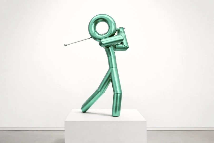 Golfer4 (Turquoise Blue)