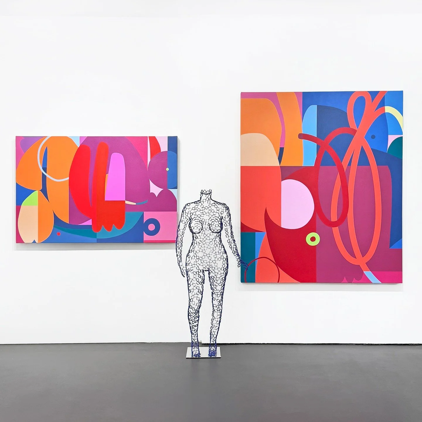 Ringing in April with our warmest hues 🧡🐣 by @emmystarbrown alongside @rainerlagemannsculpture and @halimflowers paintings.

Stop in to admire this vibrant curation in our #SoHo gallery!

Link in bio and DM for inquiries.
.
.
.
#nycartgallery #nyca