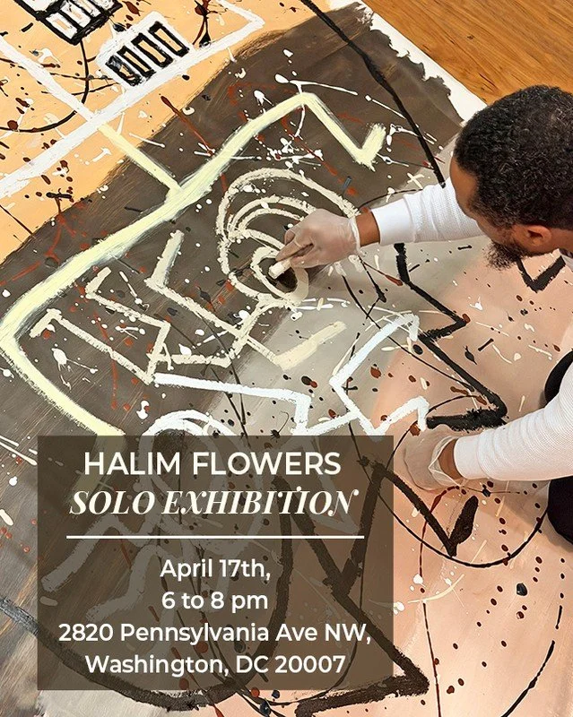 We are pleased to invite you to a special reception honoring one of this year's chosen USA Leaders of the @obamafoundation, @halimflowers 👏🤗

Halim Flowers' featured collection includes works inspired by his tenure at the foundation, set to debut o
