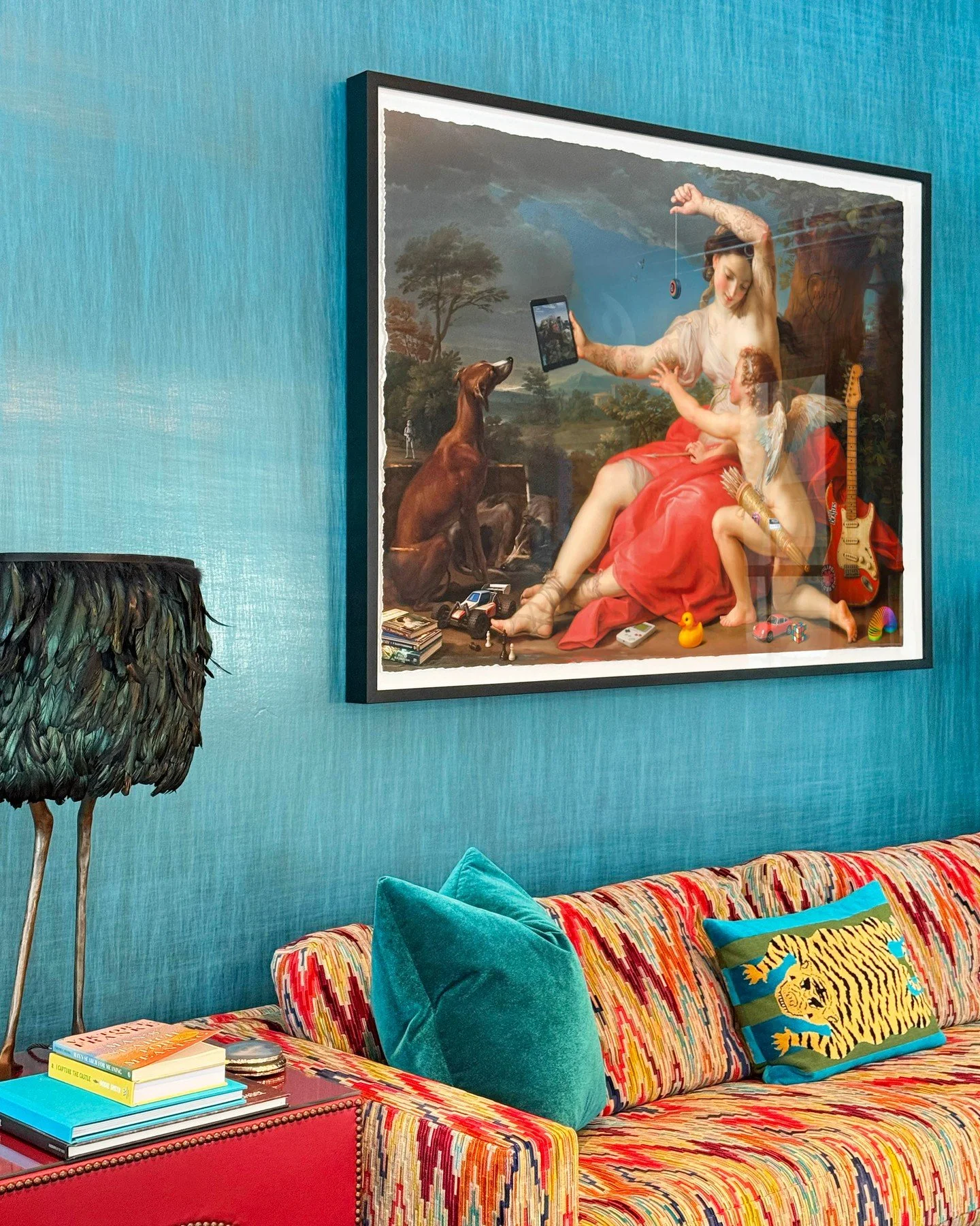 A stunning recent installation by the one and only @kozo_tattoo ✨ artist pictured in Palm Beach before his Opening Reception earlier this month!

If you love the look of this design statement, DM us to inquire on available pieces left from his newest