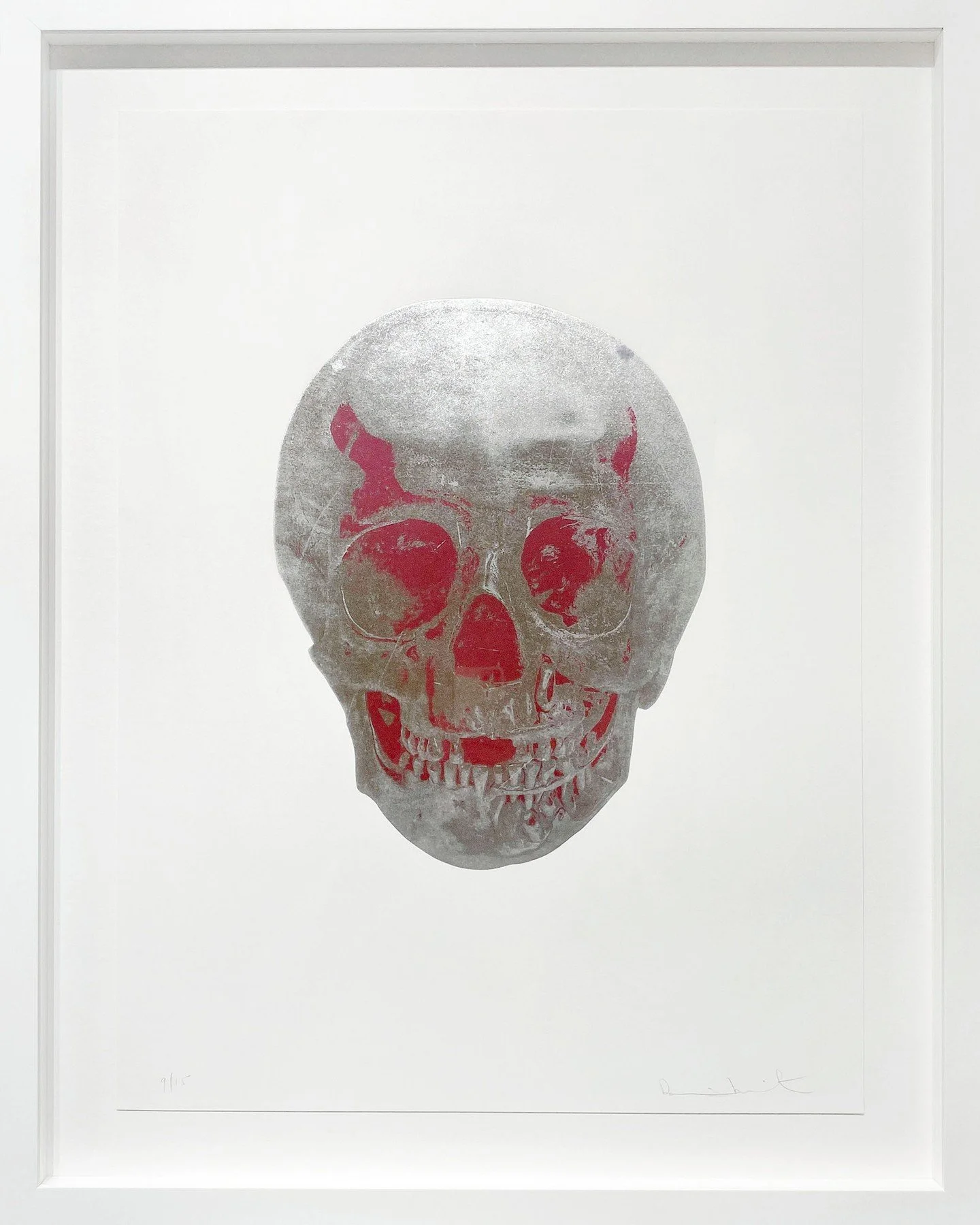 A defining work from Damien Hirst's 'The Dead' series is now available and on display in our New York gallery.

@damienhirst reframes the traditional memento mori symbol as a contemporary artifact. Through its high-gloss finish and striking compositi