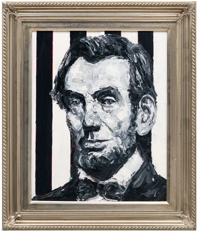 Lincoln with Stripes