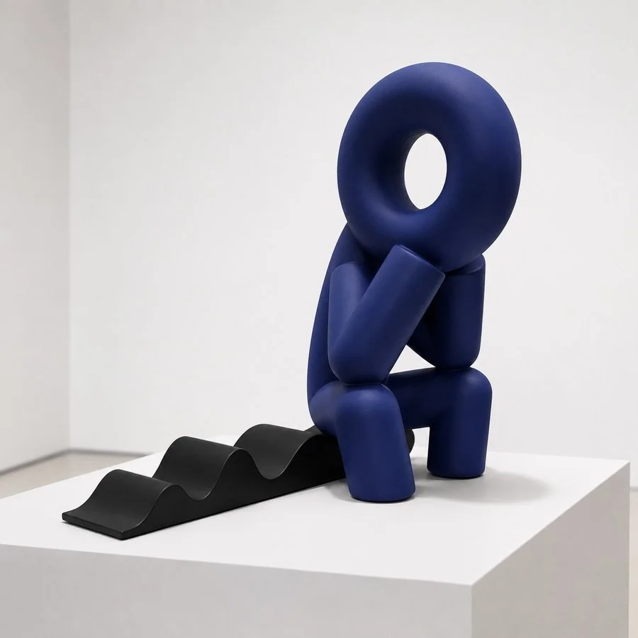 Thinker (Blue/Black Base) 