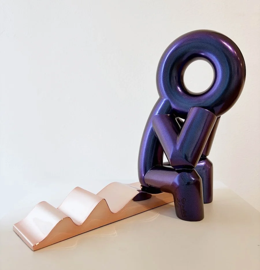 Thinker (Purple/Bronze Base)