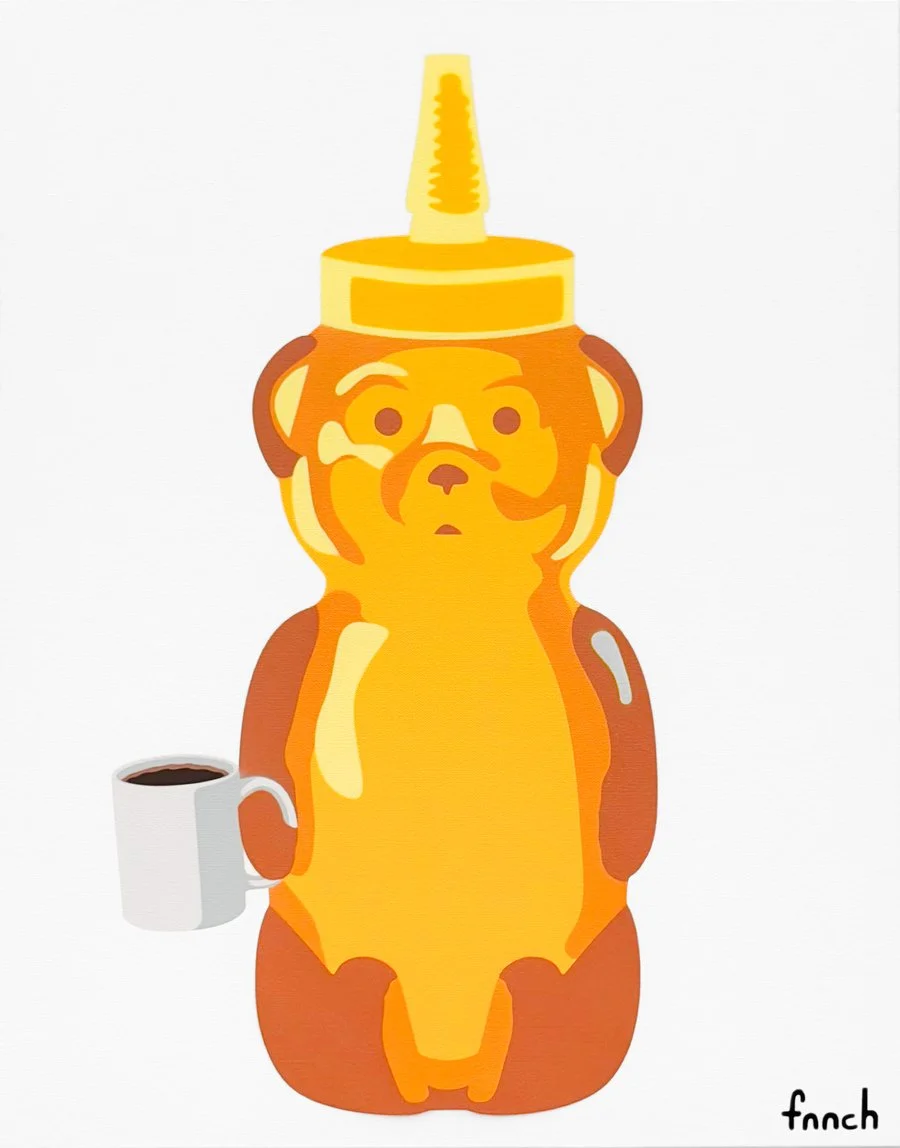Coffee Bear (Grey)
