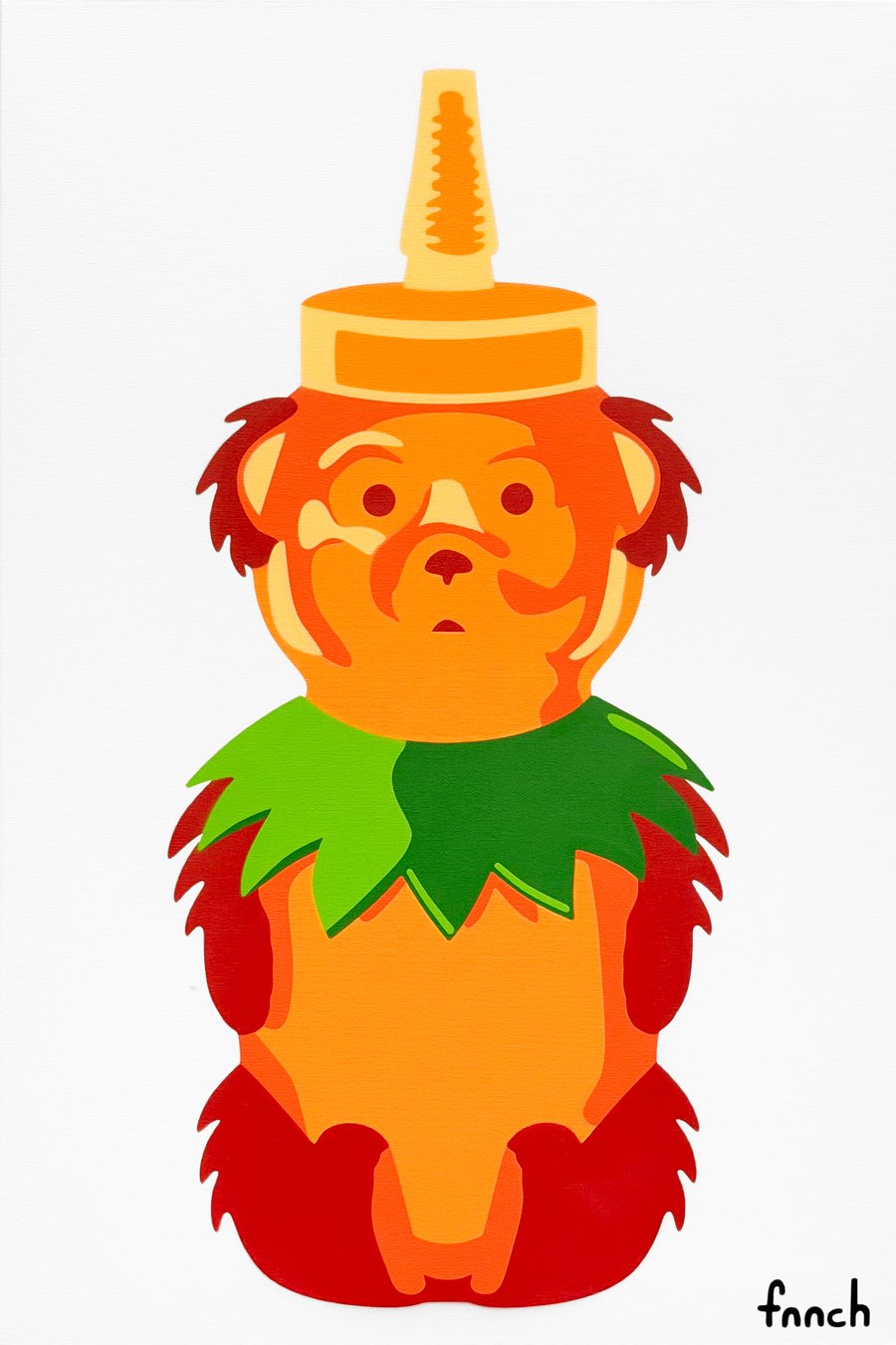 Deadhead Bear (Orange)