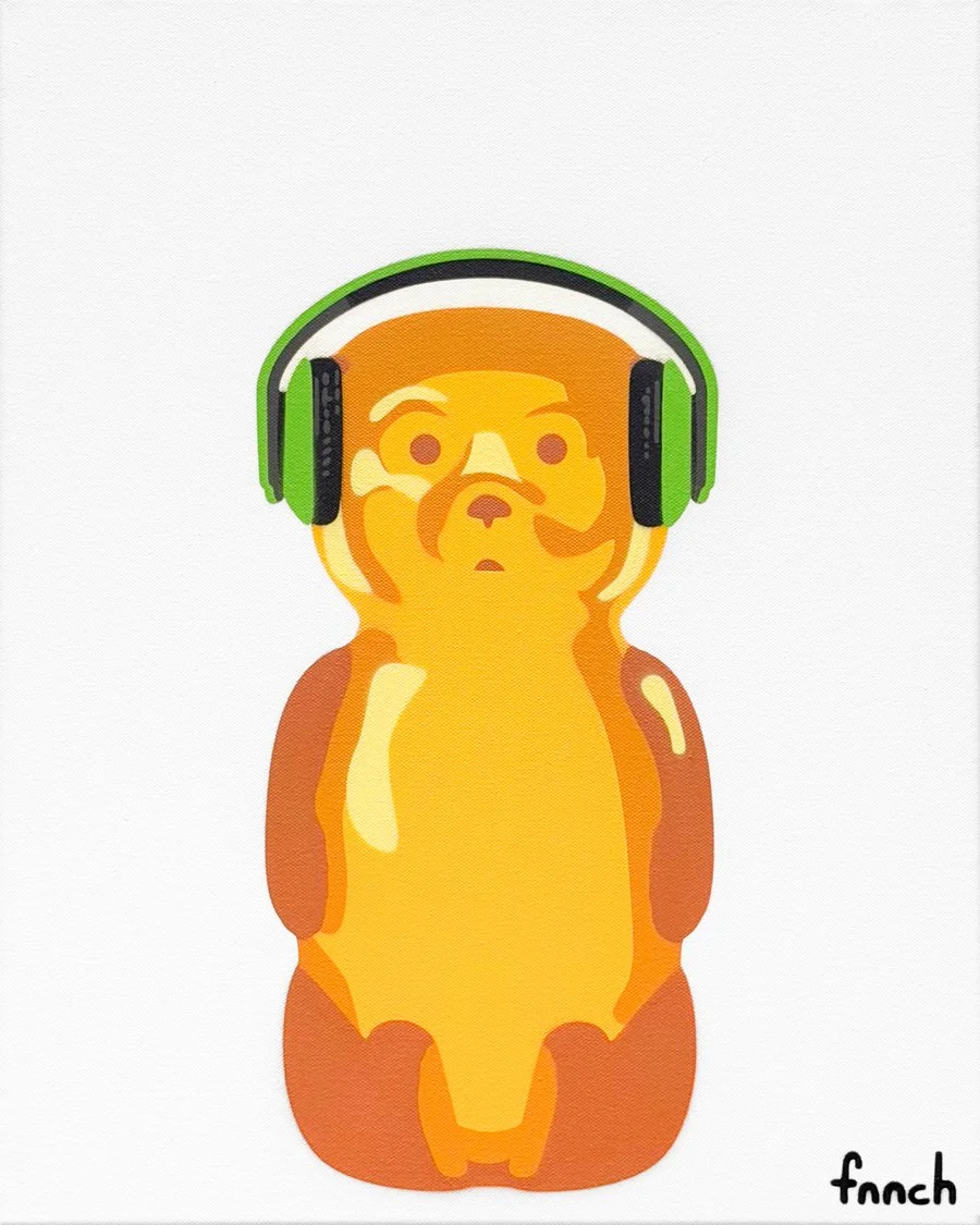 DJ Bear (Green)
