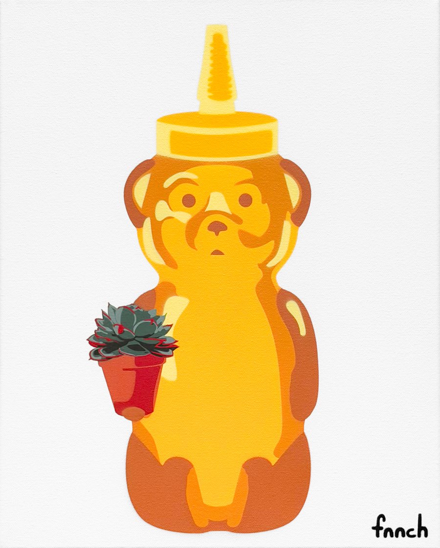 Succulent Bear (Red)