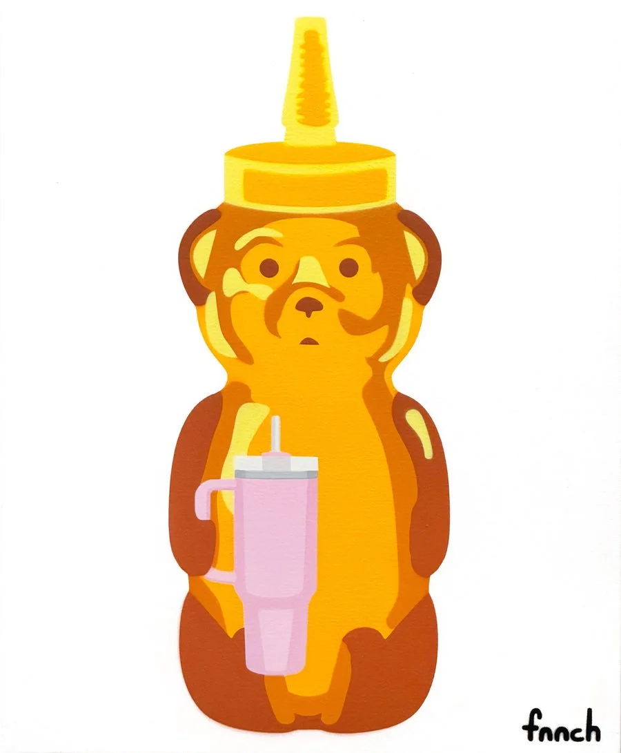 Tumbler Bear (Pink)
