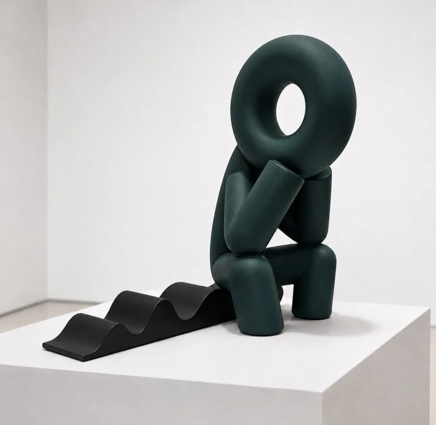 Thinker (Olive Green / Black Base)
