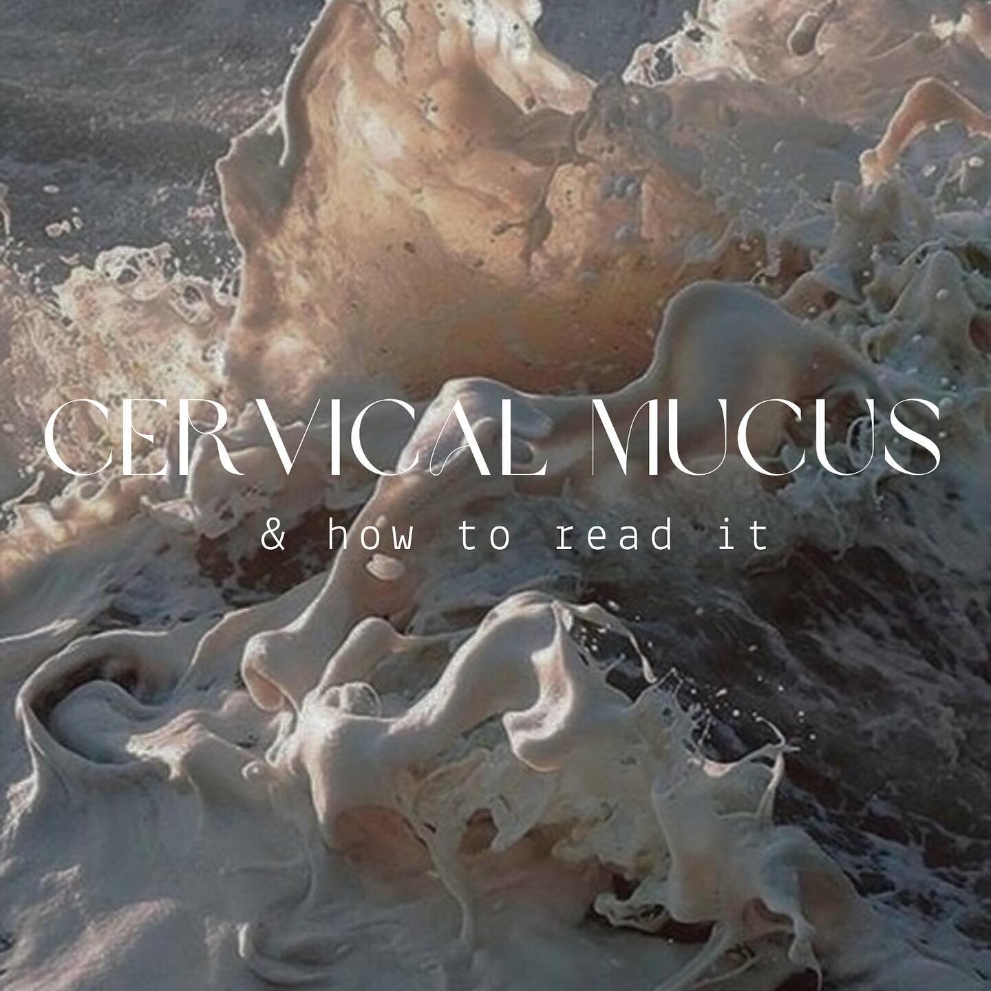 Are you tracking your cervical mucus?
💧
Cervical mucus gives us a fantastic sign of when we are ovulating.
💫
When the cervical mucus peaks at ovulation it should become an egg white substance that stretches over an inch between your thumb and index
