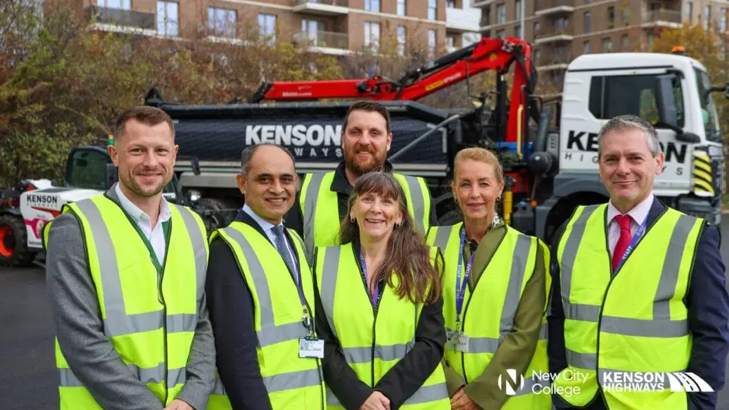 New City College and Kenson Highways launch new Street Works training partnership