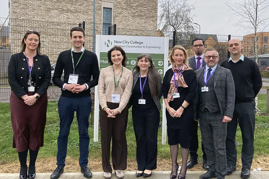Lower Thames Crossing team visits NCC’s Construction and Engineering Campus to explore skills partnership