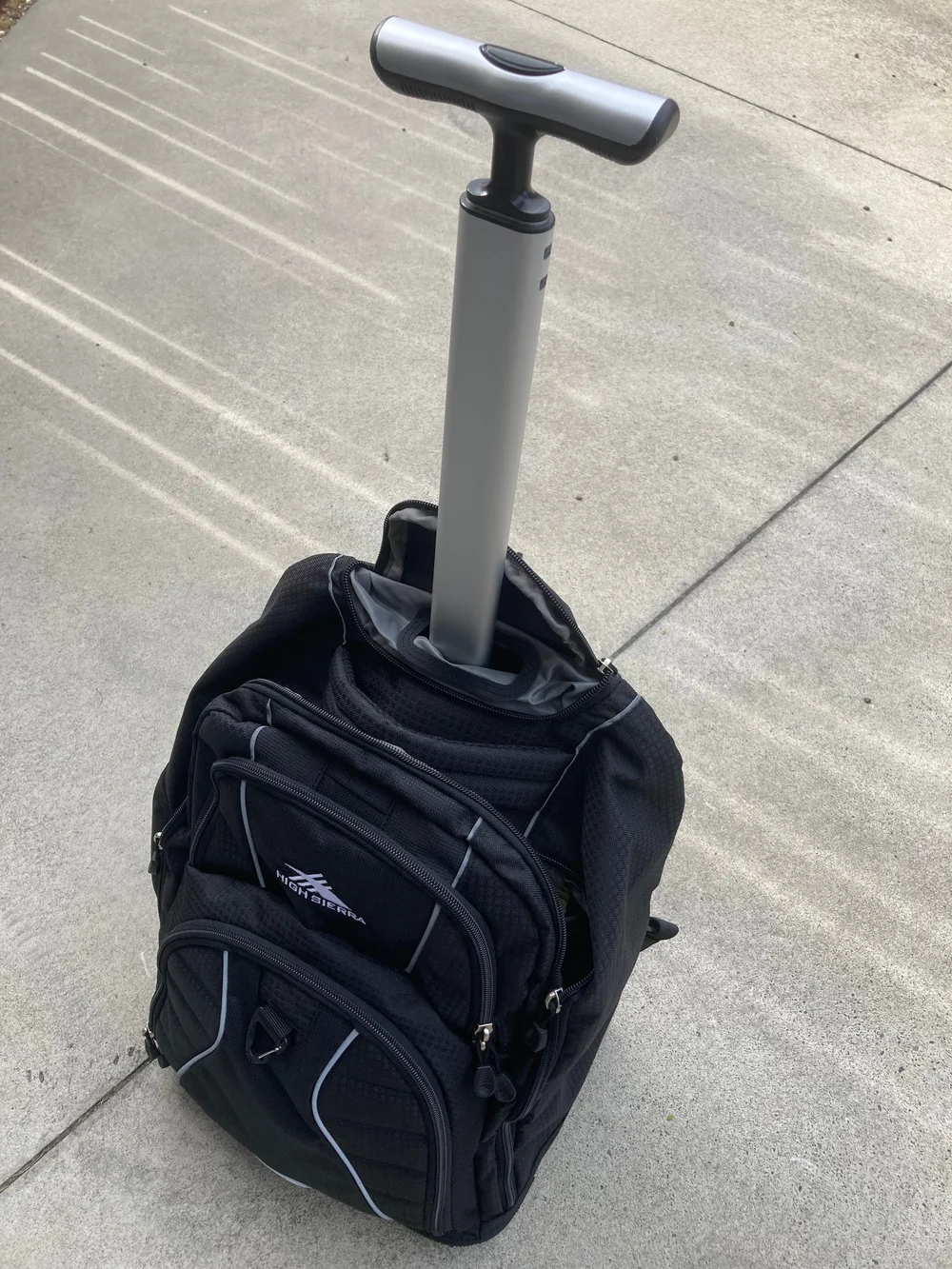 My new wheeled backpack