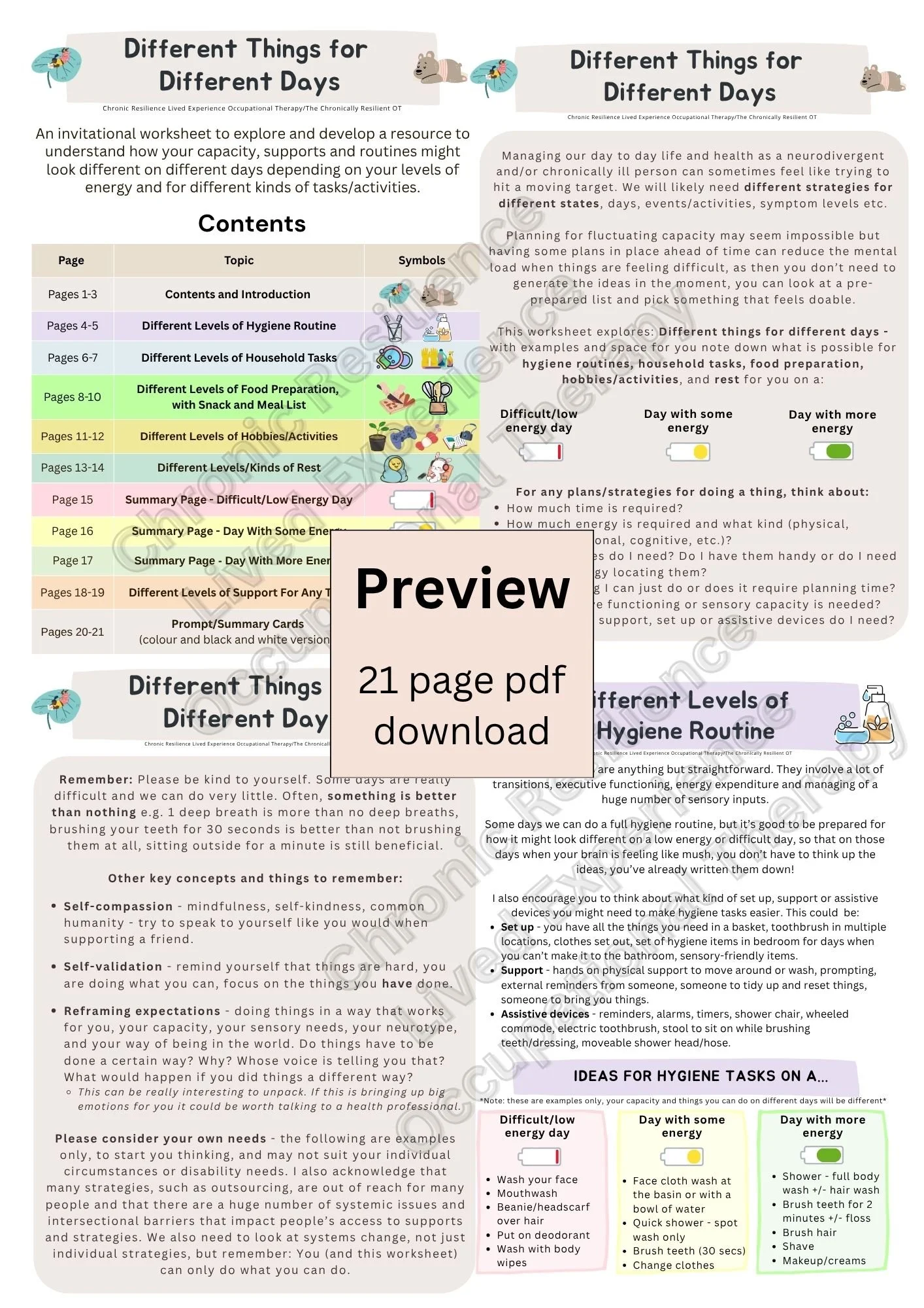 Preview image 1 - Different things for different days.jpg